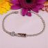 Bracelet - Silver Color and Birthstones