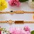Bracelet - Gold Color and Birthstones